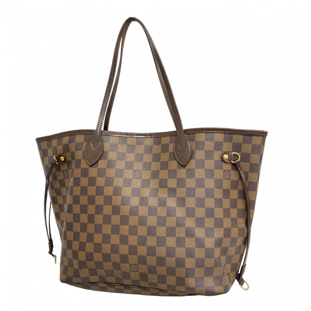 LOUIS VUITTON Brown Damier Neverfull MM Tote Bag - Picture 1 of 11